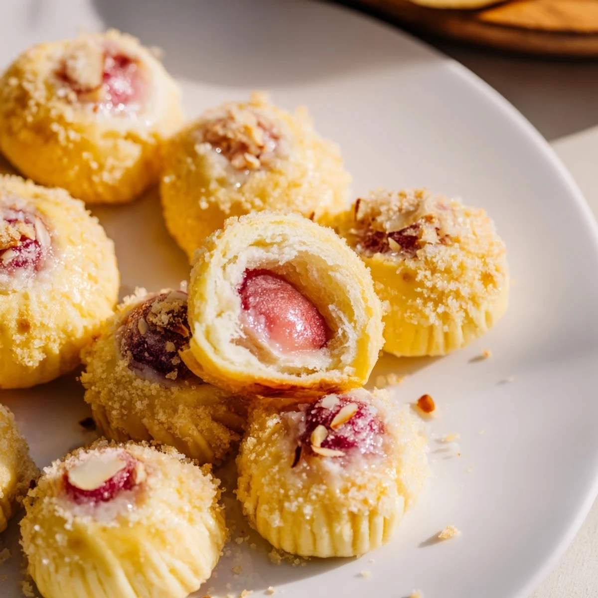 Enjoy a slice of homemade Rustic Cherry and Vanilla Almond Galette, a beautiful dessert with a rustic charm.