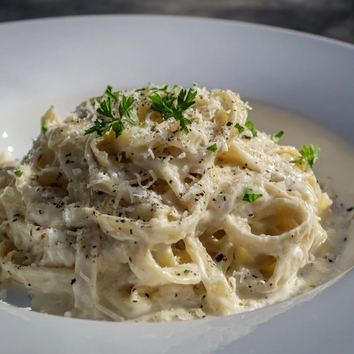 Cottage Cheese Alfredo Sauce