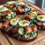 Spring Brunch Avocado Toast