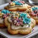 Spring Cookies Flower Shortbread