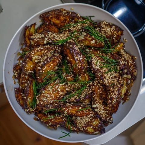 Crispy Honey-Soy Brussels Sprouts #15