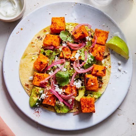 Quick Sweet Potato Black Bean