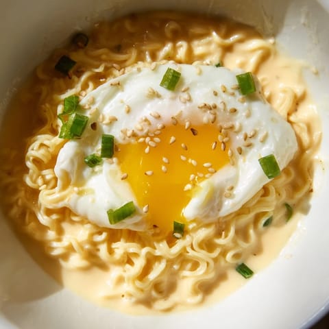 Instant Cheese Ramen Bowl