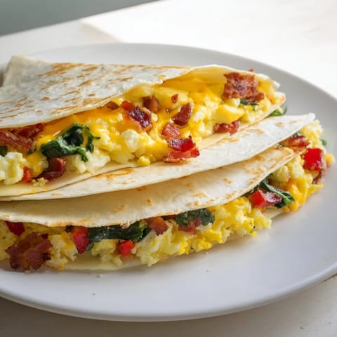 Folded Tortilla Breakfast Quick
