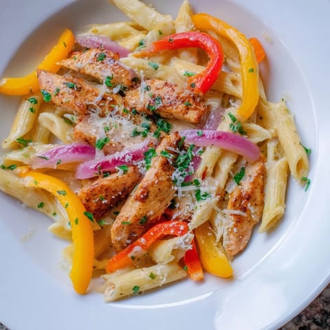 Cajun chicken creamy pasta