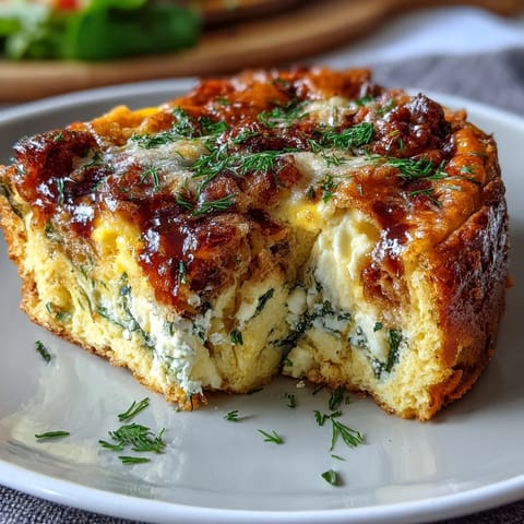 Spring Brunch Frittata with Asparagus and Goat Cheese, a light and fluffy egg dish loaded with tender asparagus and creamy goat cheese, perfect for spring gatherings.