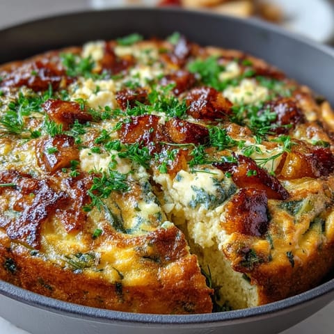 Spring Brunch Frittata Asparagus
