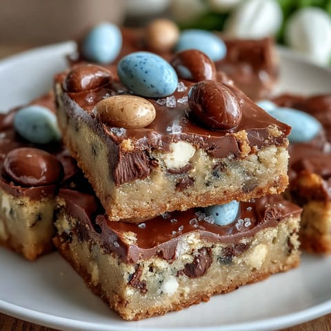 Peanut Butter Easter Egg Bars