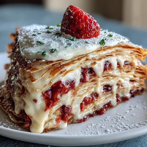 Mother's Day Crêpe Cake Mascarpone
