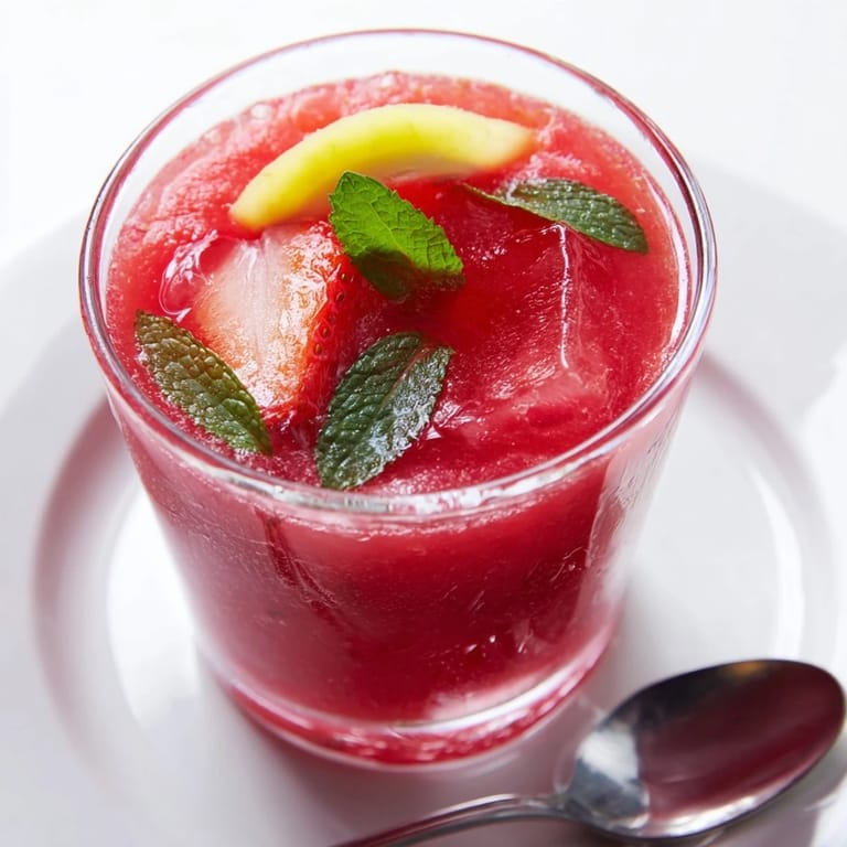 Bright, refreshing fruit refresher drinks, garnished with mint and fruit slices, are a lovely sight.